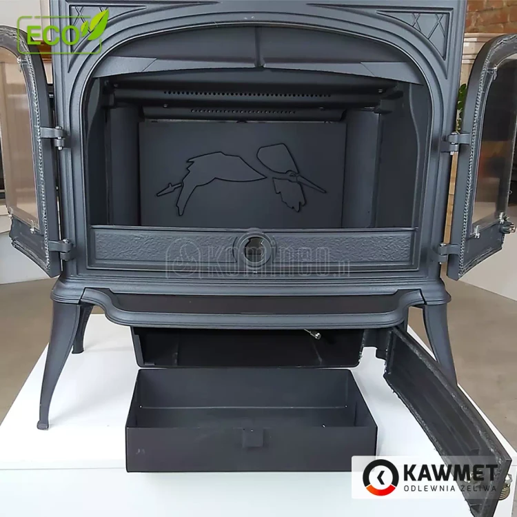 Piec kominkowy żeliwny KAWMET Premium ARES S7 ECO