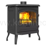 Piec kominkowy żeliwny KAWMET Premium EOS S13 (10 kW), z dodatkowymi bocznymi drzwiczkami