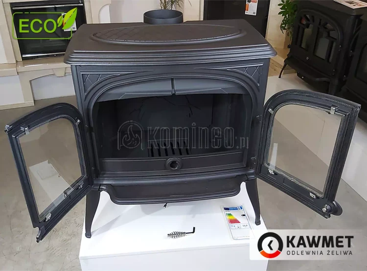 Piec kominkowy żeliwny KAWMET Premium HELIOS S8