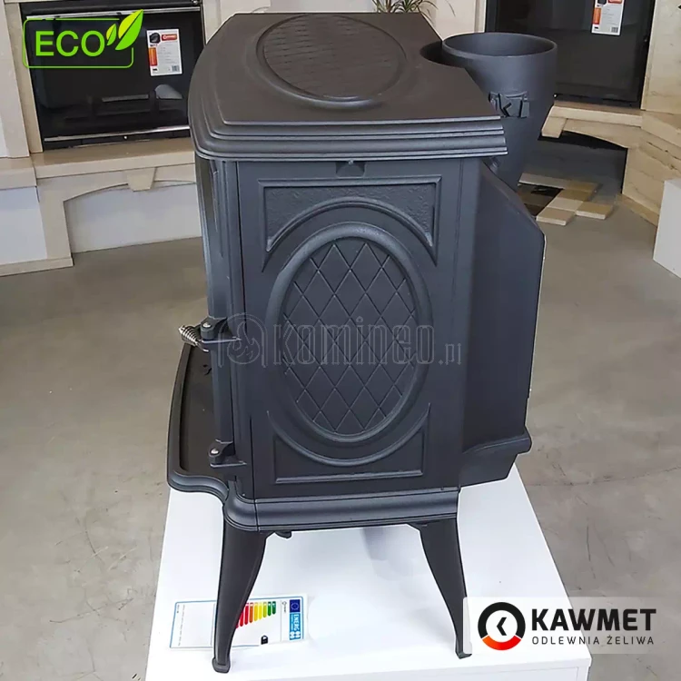 Piec kominkowy żeliwny KAWMET Premium HELIOS S8