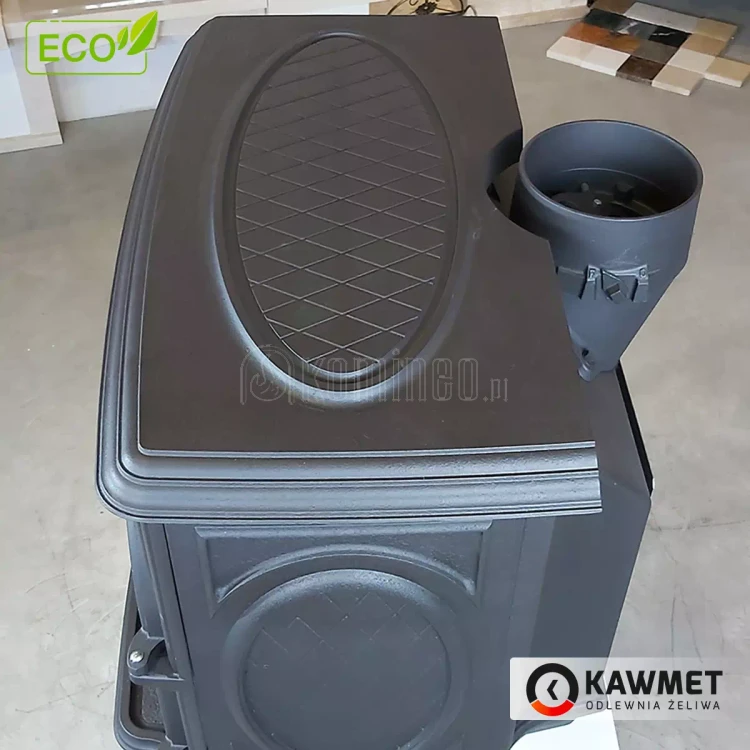 Piec kominkowy żeliwny KAWMET Premium HELIOS S8