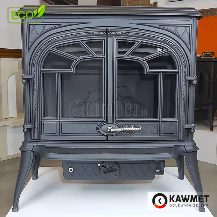 Piec kominkowy żeliwny KAWMET Premium SPARTA S10 ECO