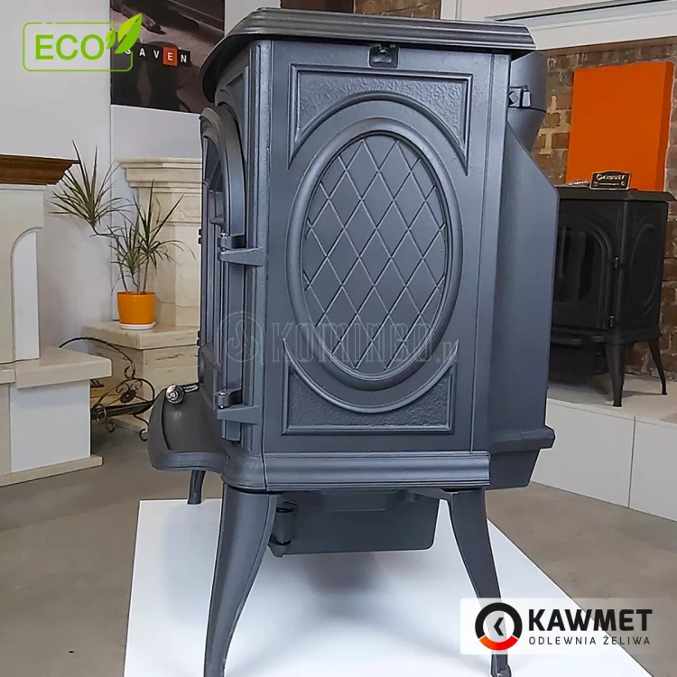 Piec kominkowy żeliwny KAWMET Premium SPARTA S10 ECO