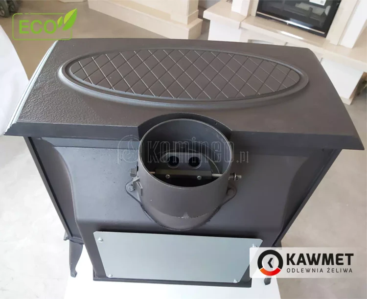 Piec kominkowy żeliwny KAWMET Premium SPHINX S6 ECO