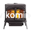Piec kominkowy żeliwny KAWMET Premium ZEUS S9 ECO, piec wolnostojący z podwójnymi drzwiczkami