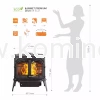 Piec kominkowy żeliwnyac KAWMET Premium ZEUS S9 ECO - karta techniczna
