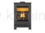Piec kominkowy stalowo-żeliwny KAWMET HARITA S15i Basic ECO, piec wolnostojący na nóżkach