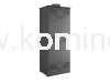 Piec kominkowy stalowo-żeliwny KAWMET HARITA S15i L-BOX ECO, piec wolnostojący z wnęką na drewno