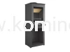 Piec kominkowy stalowo-żeliwny KAWMET HARITA S15i L-BOX ECO, piec wolnostojący z wnęką na drewno