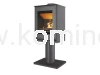 Piec kominkowy stalowo-żeliwny KAWMET HARITA S15i Leg ECO, piec wolnostojący na nodze, z dolotem powietrza