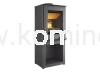 Piec kominkowy stalowo-żeliwny KAWMET HARITA S15i S-BOX ECO, piec wolnostojący ze schowkiem na drewno