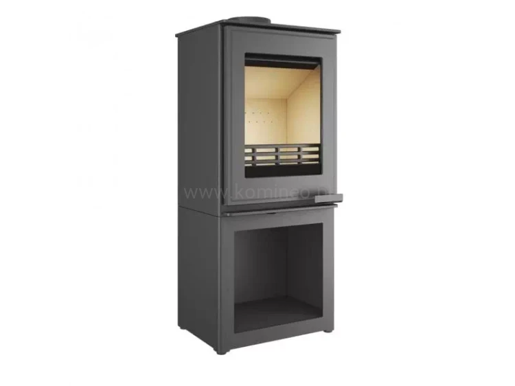 Piec kominkowy stalowo-żeliwny KAWMET HARITA S15v S-BOX ECO