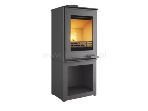 Piec kominkowy stalowo-żeliwny KAWMET HARITA S15v S-BOX ECO