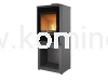 Piec kominkowy stalowo-żeliwny KAWMET HARITA S15v S-BOX Decor ECO