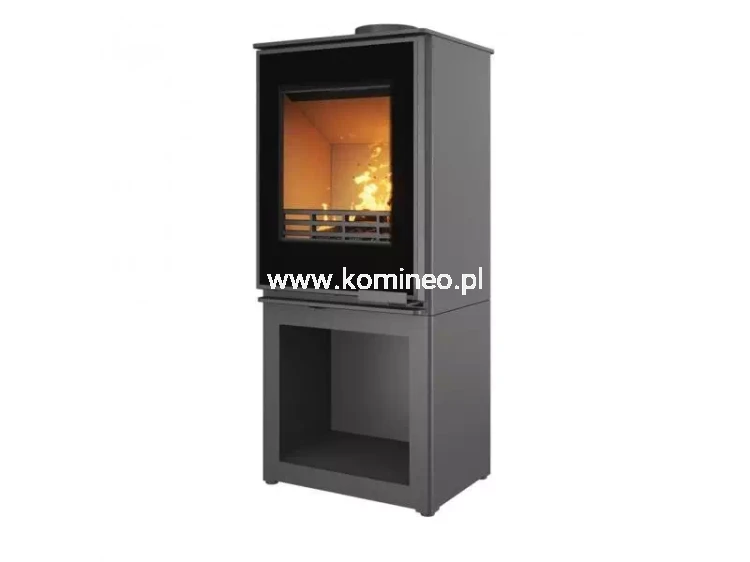 Piec kominkowy stalowo-żeliwny KAWMET HARITA S15v S-BOX Decor ECO