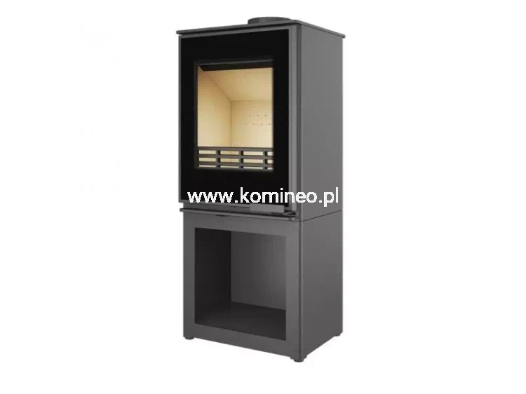 Piec kominkowy stalowo-żeliwny KAWMET HARITA S15v S-BOX Decor ECO
