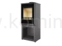Piec kominkowy stalowo-żeliwny KAWMET HARITA S15v S-BOX Decor ECO