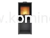 Piec kominkowy stalowo-żeliwny KAWMET HARITA S15v S-BOX Decor ECO