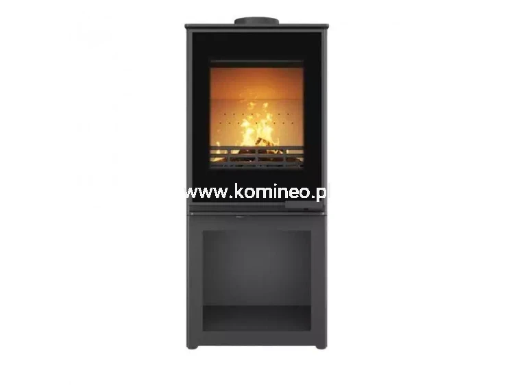 Piec kominkowy stalowo-żeliwny KAWMET HARITA S15v S-BOX Decor ECO