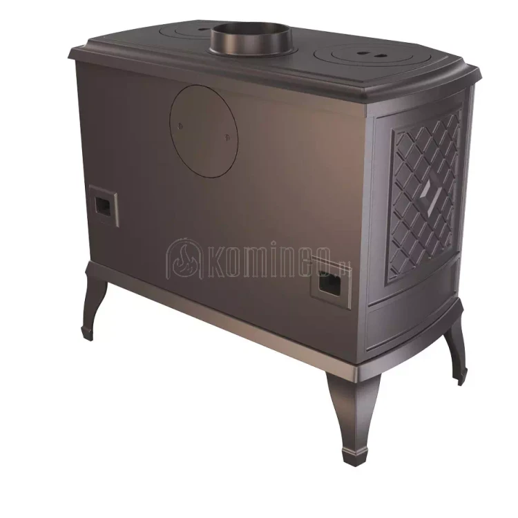 Piec kominkowy żeliwny z płytą grzewczą KAWMET P7 CookTop PB ECO