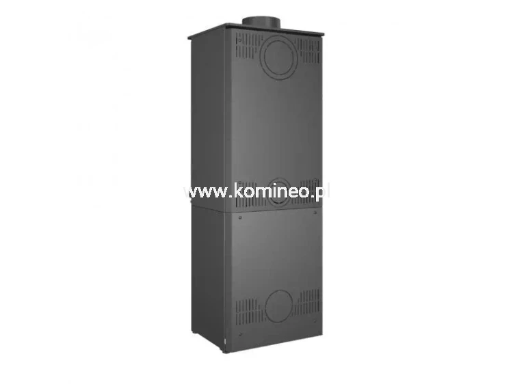 Piec kominkowy stalowo-żeliwny KAWMET VENUS S16 L-BOX ECO