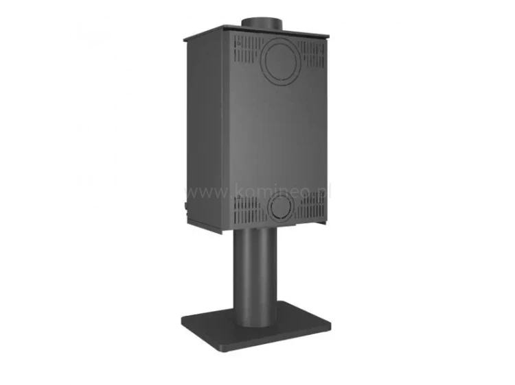 Piec kominkowy stalowo-żeliwny KAWMET VENUS S16 Leg Decor ECO, piec wolnostojący na nodze