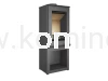Piec kominkowy stalowo-żeliwny KAWMET VENUS S16 S-BOX ECO, piec wolnostojący ze schowkiem na drewno