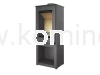 Piec kominkowy stalowo-żeliwny KAWMET VENUS S16 S-BOX ECO, piec wolnostojący ze schowkiem na drewno