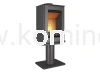 Piec kominkowy stalowo-żeliwny KAWMET VENUS S16  Leg ECO, piec wolnostojący na nodze