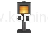 Piec kominkowy stalowo-żeliwny KAWMET HARITA S15v Leg ECO, piec wolnostojący na nodze