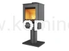 Piec kominkowy stalowo-żeliwny KAWMET HARITA S15v Leg ECO, piec wolnostojący na nodze