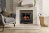DIMPLEX BELGRAVIA - kominek elektryczny wolnostojący w salonie