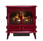 DIMPLEX GRAND ROUGE Optimyst Kominek elektryczny 3D wolnostojący, kolor czerwony