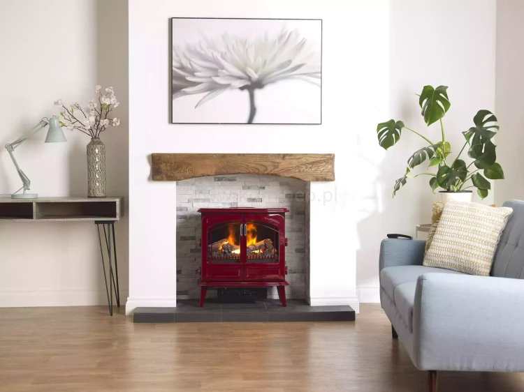 DIMPLEX GRAND ROUGE Optimyst Kominek elektryczny 3D wolnostojący - aranżacja