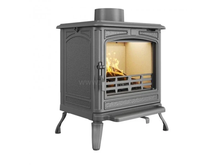 Piec kominkowy żeliwny KAWMET Premium HESTIA S17 ECO  z dolotem powietrza zewnętrznego