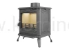 Piec kominkowy żeliwny KAWMET Premium HESTIA S17 ECO  z dolotem powietrza zewnętrznego