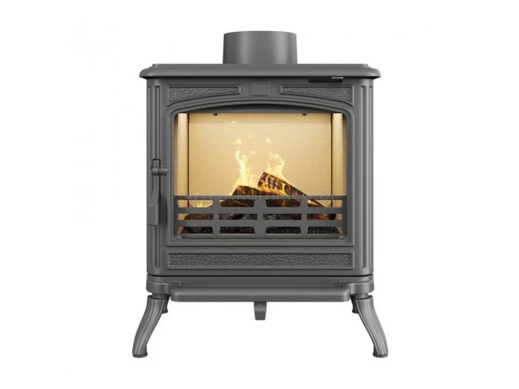 Piec kominkowy żeliwny KAWMET Premium HESTIA S17 ECO  z dolotem powietrza zewnętrznego