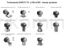 Turbowenty DARCO TU 150-350 - rodzaje podstaw