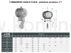 Turbowent DARCO TU350-PT podstawa wciskana - schemat