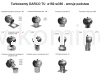 Turbowenty DARCO TU 150-350 - rodzaje podstaw