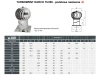 Turbowent DARCO TU200-N podstawa nastawna kwadratowa - schemat