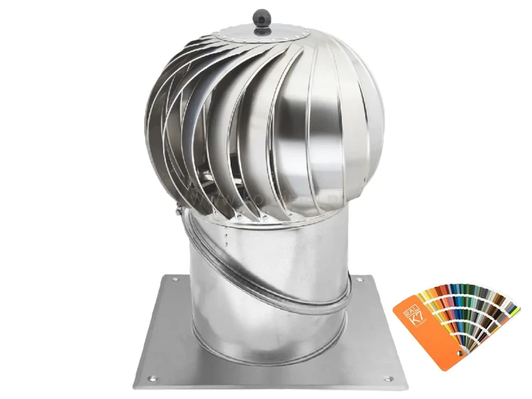 Turbowent DARCO TU-ML-N podstawa nastawna 0-45 kwadratowa - wersja malowana