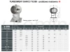 Turbowent DARCO TU300-N podstawa nastawna 0-45 -schemat
