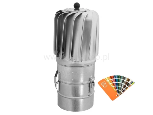 Turbowent TULIPAN DARCO TU150-ML-T-B lakierowany podstawa rurowa otwierana