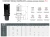 Turbowent VENTLAB TULIPAN TUV150-MLCH-T-PT-U podstawa wciskana otwierana - schemat