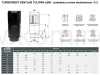 Turbowent VENTLAB TULIPAN TUV200-MLCH-T-B-S podstawa rurowa nieotwierana - schemat