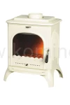 INVICTA SEVILLE 6192-46 emalia kremowa Piec kominkowy żeliwny