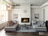KAWMET W16 (9,4 kW) ECO Wkład kominkowy żeliwny aranżacja