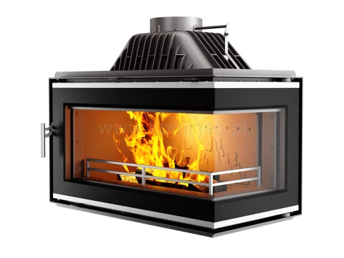 KAWMET W16 PB (13,5 kW) ECO Wkład kominkowy żeliwny narożny