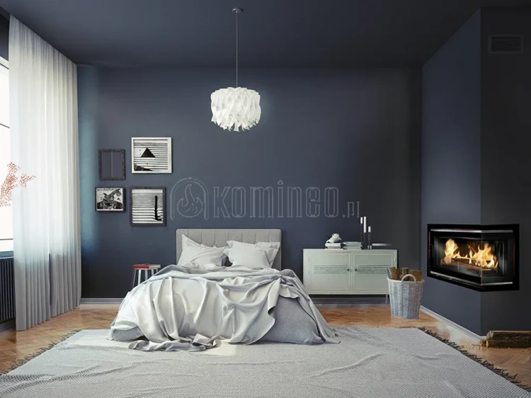 KAWMET W16 PB (13,5 kW) ECO Wkład kominkowy żeliwny - aranżacja